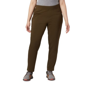 Columbia Broek Dames, Back Beauty II Slim Plus Size Olijfgroen, 34DTLIGFQ
